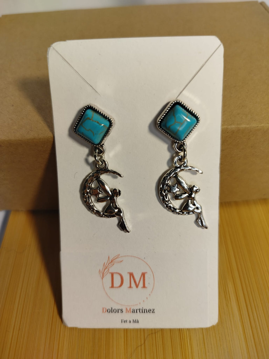 Pendientes Hada con piedra Turquesa